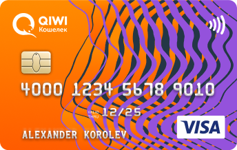 Дебетовая карта «QIWI payWave» в КИВИ Банке